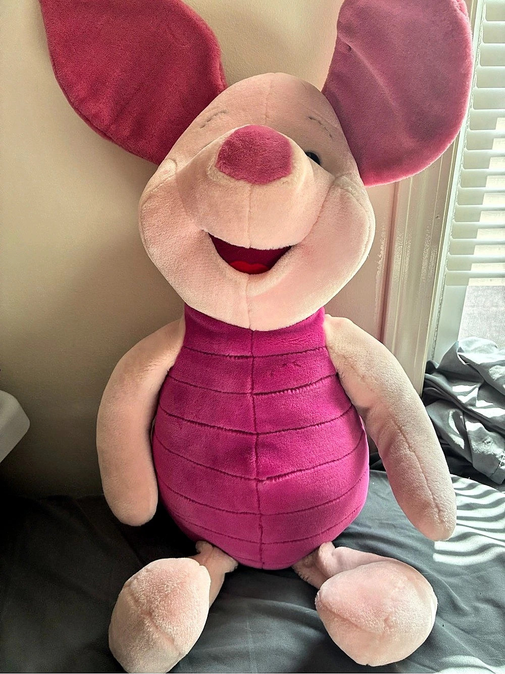 Mattel Disney Winnie the Pooh- Piglet Plush (Large)